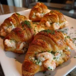 Buttery Shrimp Stuffed Croissants – Flaky, Savory & Pure Indulgence!