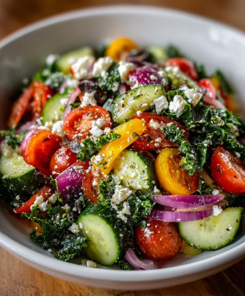 Chopped Salad Recipe – Fresh, Crunchy & Loaded with Flavor!