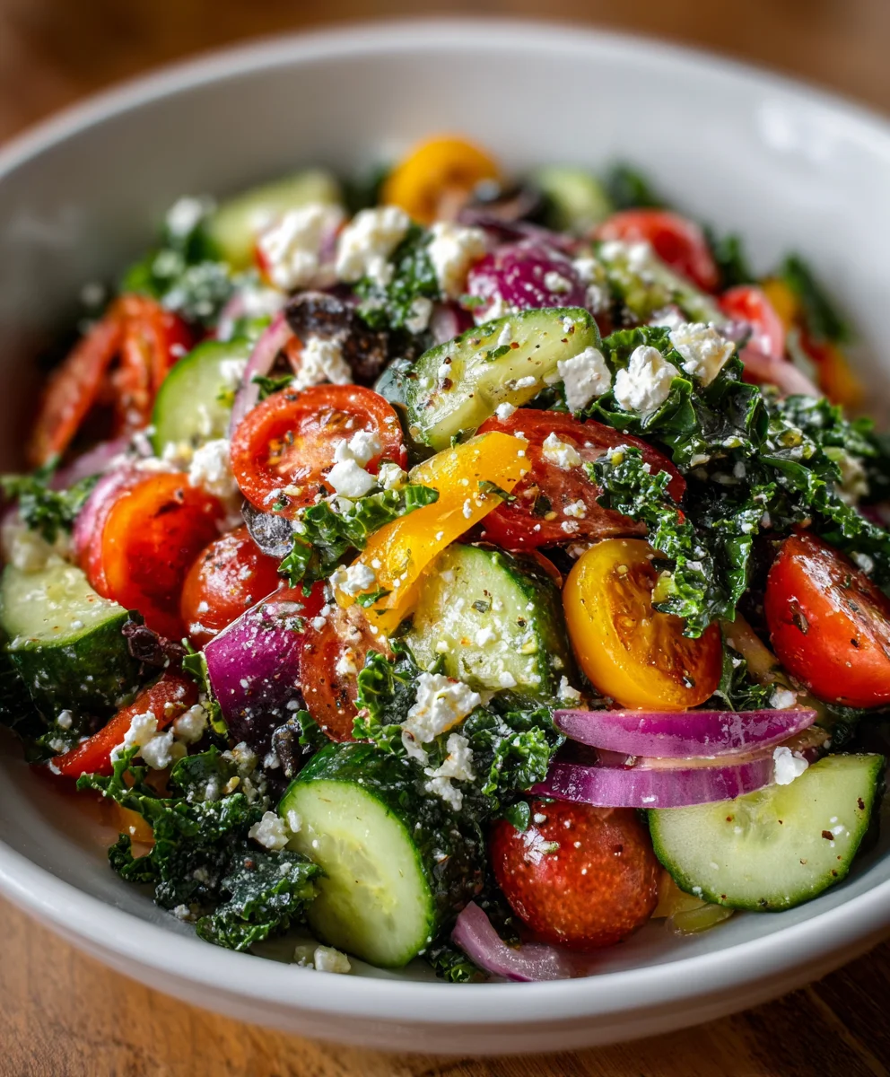 Chopped Salad Recipe – Fresh, Crunchy & Loaded with Flavor!