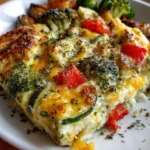 Cottage Cheese and Veggie Bake – Wholesome, Creamy & Comfortingly Satisfying!