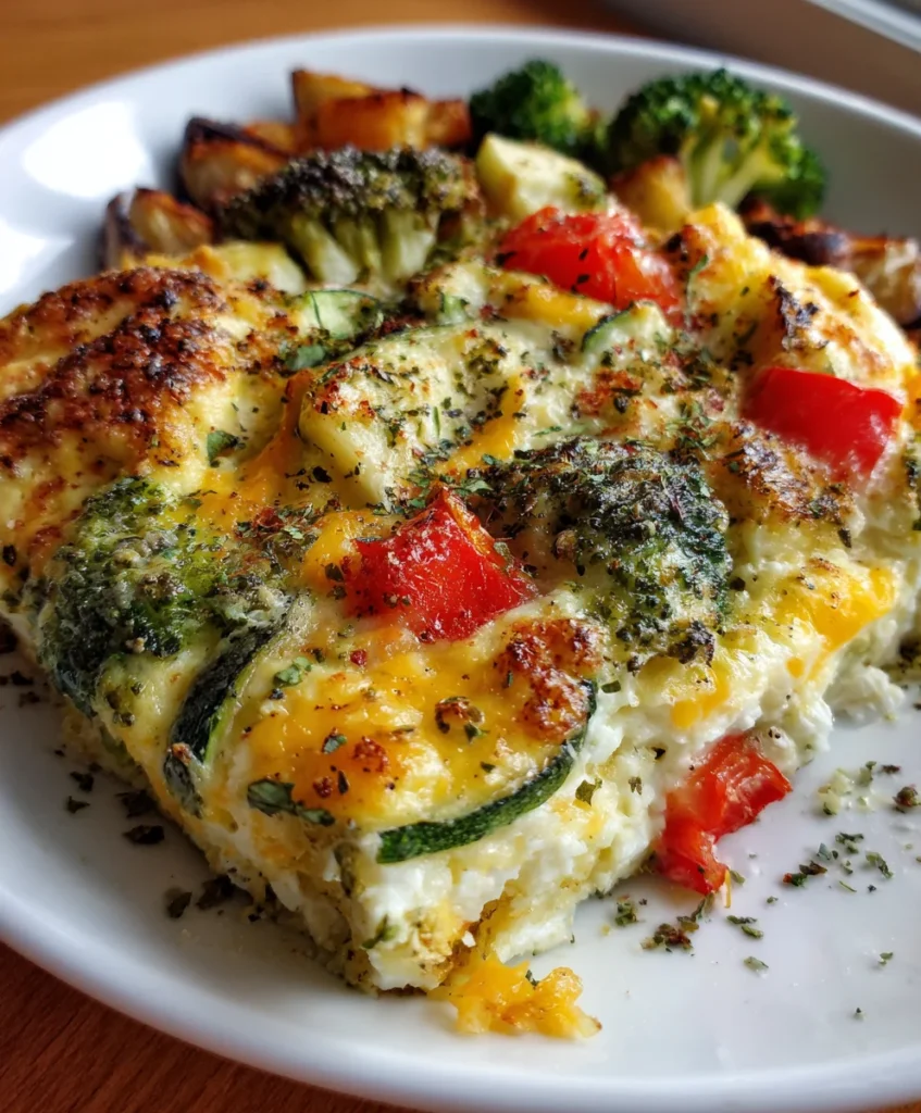 Cottage Cheese and Veggie Bake – Wholesome, Creamy & Comfortingly Satisfying!