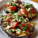 Greek Style Roasted Eggplant – Tender, Savory & Bursting with Mediterranean Flavor!