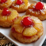 Pineapple Upside Down Sugar Cookies – Sweet, Buttery & Tropical-Inspired!