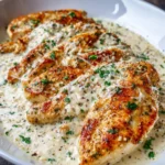 Melt-In-Your-Mouth Caesar Chicken – Juicy, Creamy & Effortlessly Delicious!