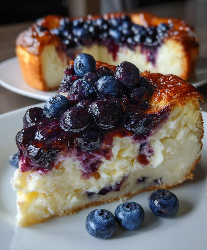 Cottage Cheese Blueberry Cloud Bread – Light, Fluffy & Naturally Sweet!