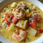 Creamy Shrimp Lobster Chowder – Luxuriously Rich, Cozy & Seafood-Lover Approved!