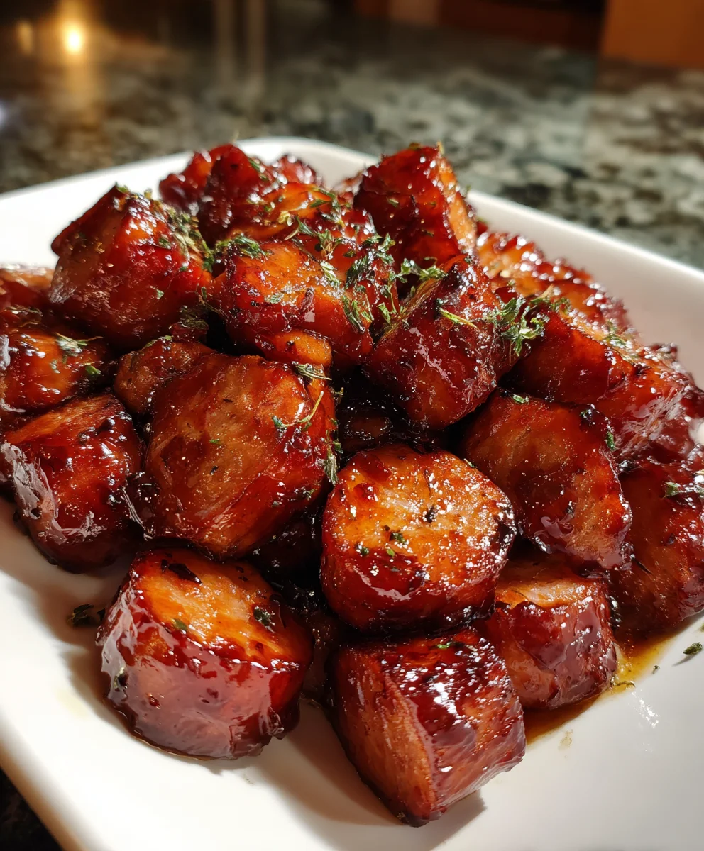 Glazed Kielbasa Bites – Sweet, Savory & Perfectly Snackable!