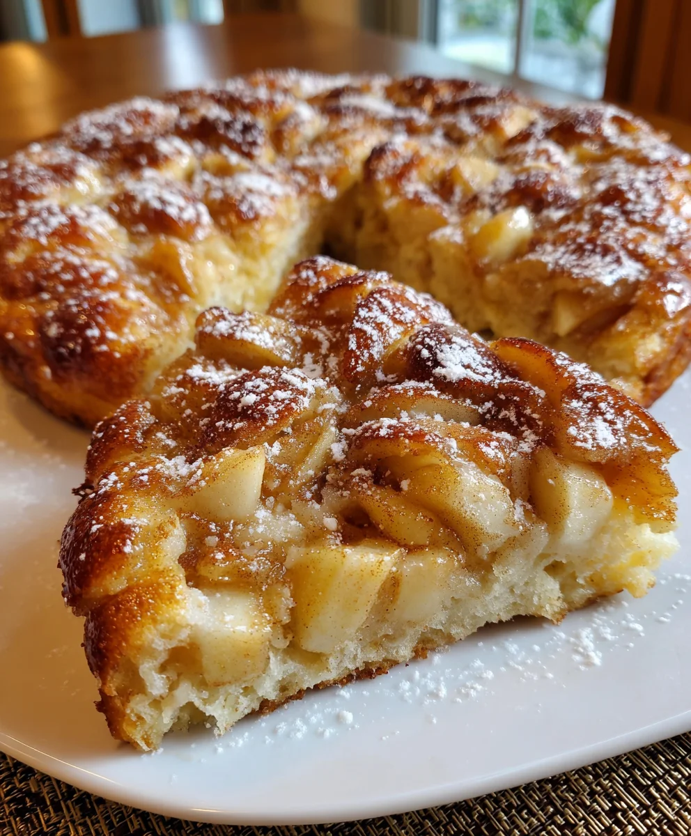 Apple Fritter Focaccia – Soft, Cinnamon-Spiced & Irresistibly Sticky!