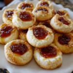 Mouthwatering Cheesecake Thumbprint Cookies – Buttery, Creamy & Totally Irresistible!