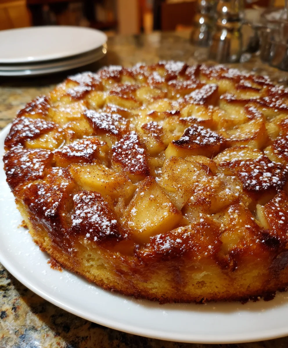 Classic Cinnamon Apple Cake – Moist, Spiced & Comfortingly Delicious!