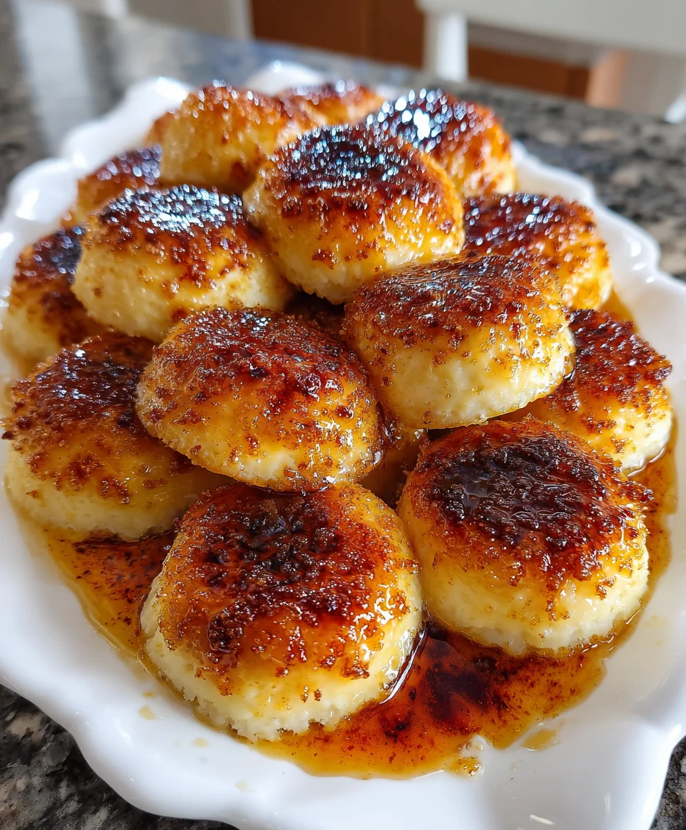 Irresistible Crème Brûlée Cookies – Buttery, Creamy & Crackly-Top Perfection!