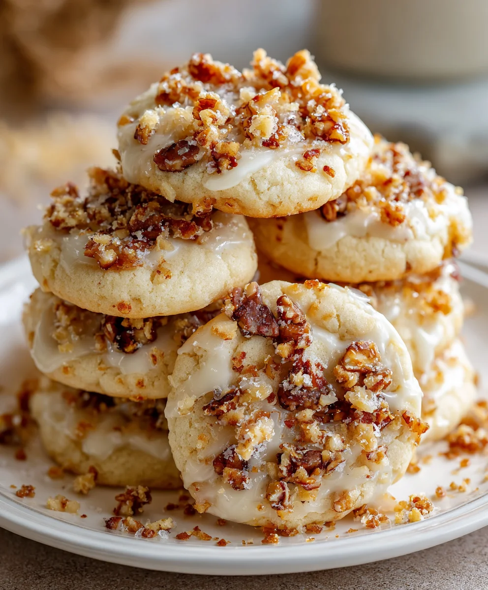Toffee Icebox Cookies – Buttery, Crunchy & Melt-In-Your-Mouth Delicious!