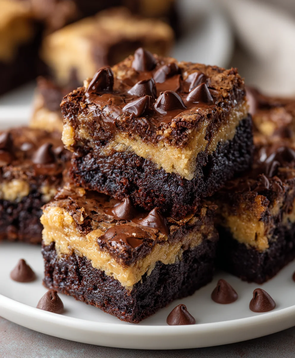Chocolate Chip Cookie Dough Brownie Bites – Fudgy, Gooey & Over-the-Top Delicious!