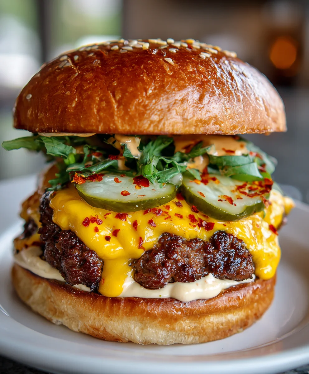 Spicy Dill Pickle Burger Sauce – Creamy, Tangy & Boldly Addictive!