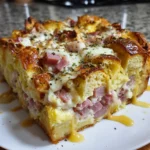 Monte Cristo Breakfast Casserole – Sweet, Savory & Brunch-Time Favorite!