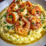 Creamy Garlic Shrimp Over Mashed Potatoes – Luxuriously Creamy, Savory & Pure Comfort!