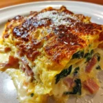 Ham & Cheese Lasagna with Creamy Mornay Sauce – Rich, Cheesy & Comfort-Food Perfection!
