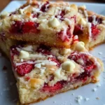 Strawberry White Chocolate Bars – Sweet, Creamy & Irresistibly Dreamy!