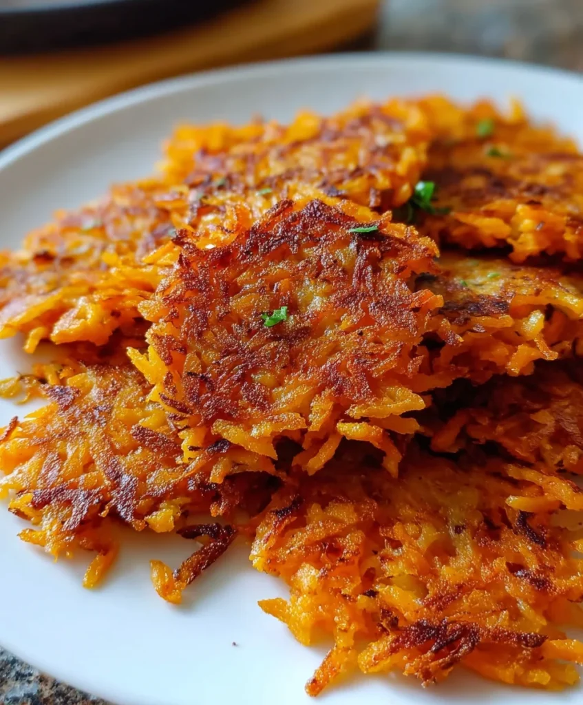 Healthy Sweet Potato Hash Browns – Crispy, Golden & Naturally Delicious