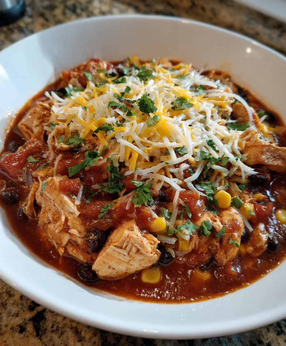 Easy Salsa Chicken Crock Pot – Juicy, Flavorful & Effortlessly Delicious!