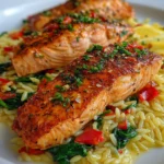 Salmon Orzo – Creamy, Fresh & Comfortingly Elegant!