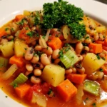 Black-Eyed Pea Stew with Chef’s Touch – Hearty, Soulful & Full of Bold Flavor