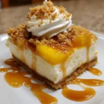 Peach Cobbler Cheesecakes – Creamy, Fruity & Irresistibly Decadent