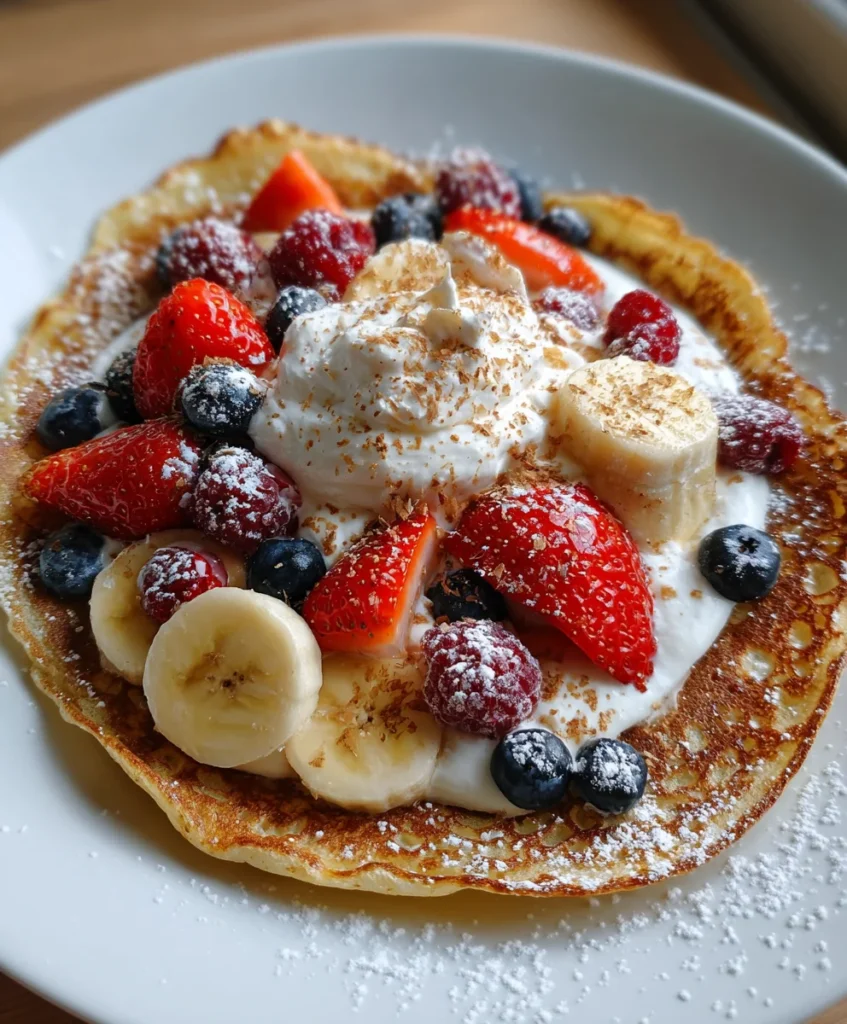 Protein Pancake Bowl – Fluffy, Fuel-Packed & Perfectly Sweet