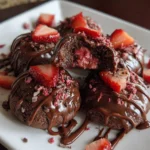 Chocolate Covered Strawberry Cookies – Sweet, Fruity & Dipped in Decadent Chocolate!