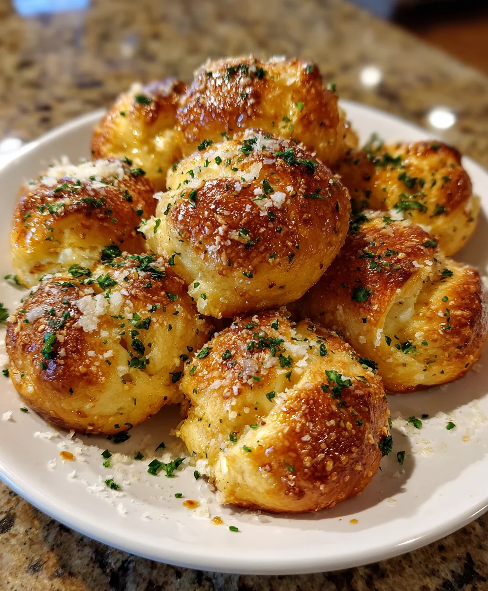 Hot Honey Ricotta Stuffed Garlic Knots – Cheesy, Buttery & Drizzled with Sweet Heat