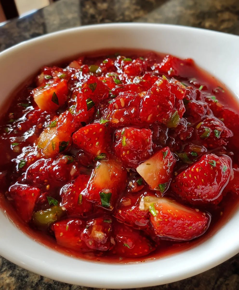 Strawberry Jalapeño Jam – Sweet, Spicy & Boldly Delicious