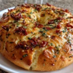 Sourdough Sun-Dried Tomato Bagels with Herbs & Cheese – Chewy, Savory & Bakery-Worthy