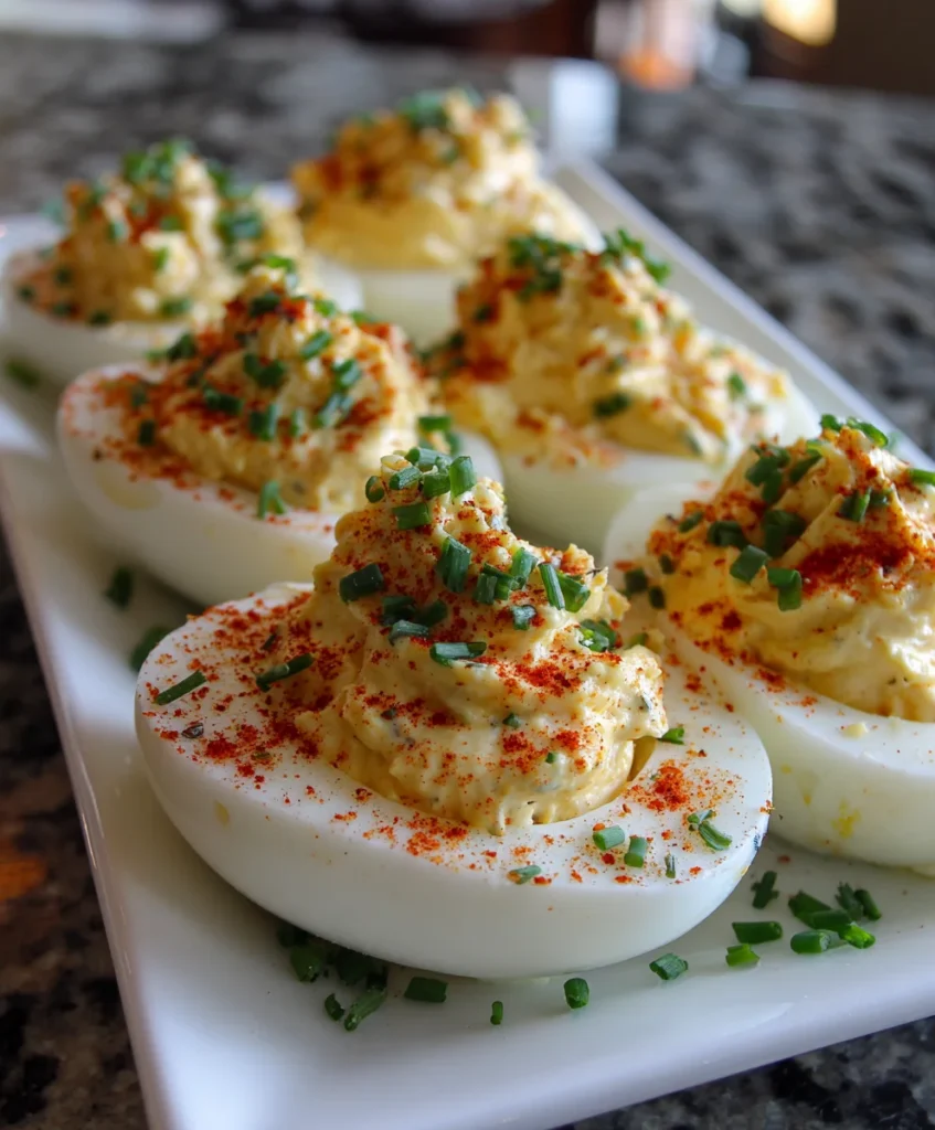 Million Dollar Deviled Eggs – Creamy, Rich & Crowd-Pleas­ing Perfection!