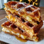 Sweet Waffle Grilled Cheese – Crispy, Gooey & Sweetly Indulgent
