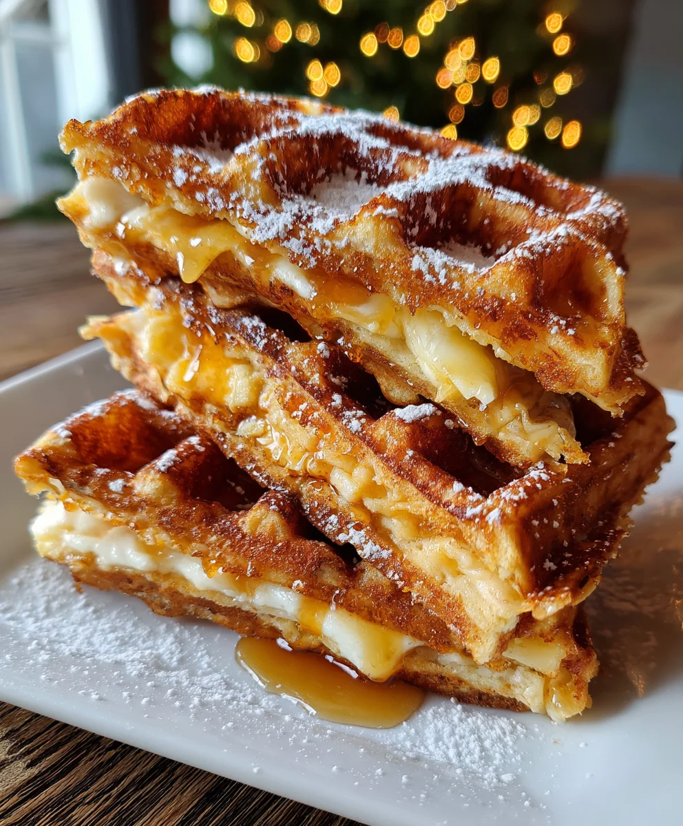 Sweet Waffle Grilled Cheese – Crispy, Gooey & Sweetly Indulgent