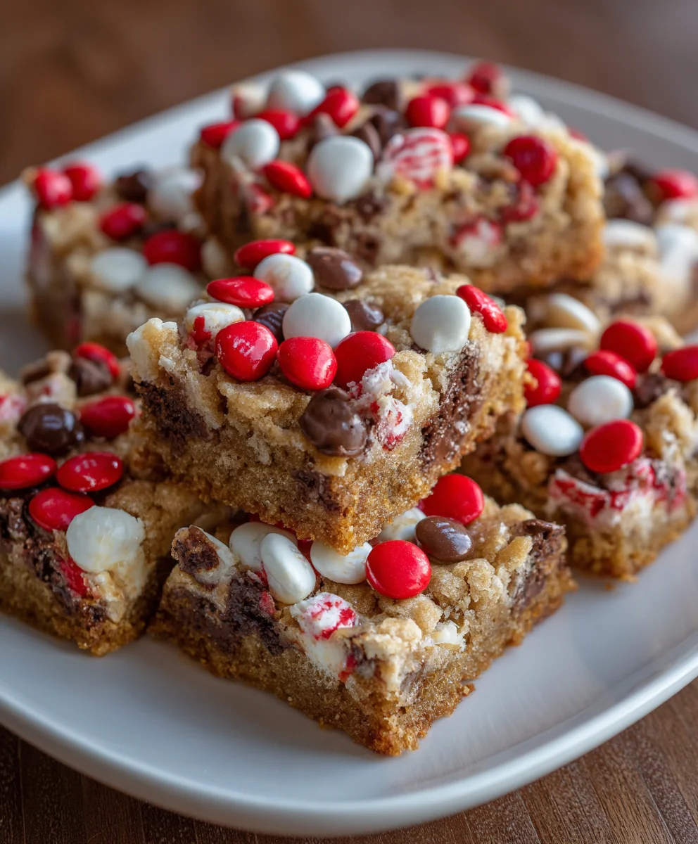 Thick & Delish Valentine M&M Bars – Chewy, Colorful & Totally Irresistible!