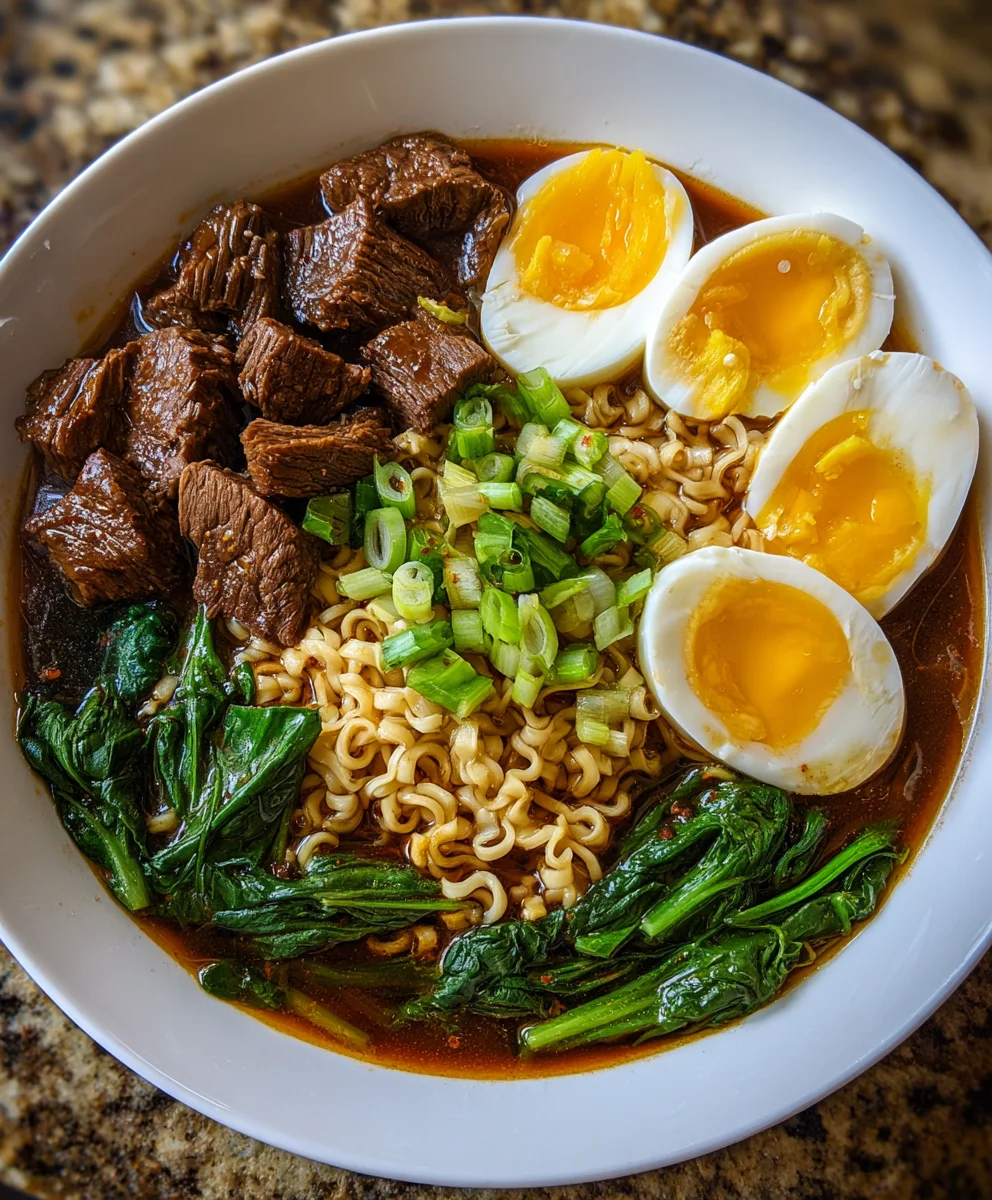Slow Cooker Beef Ramen Noodles – Savory, Tender & Packed with Bold Flavor