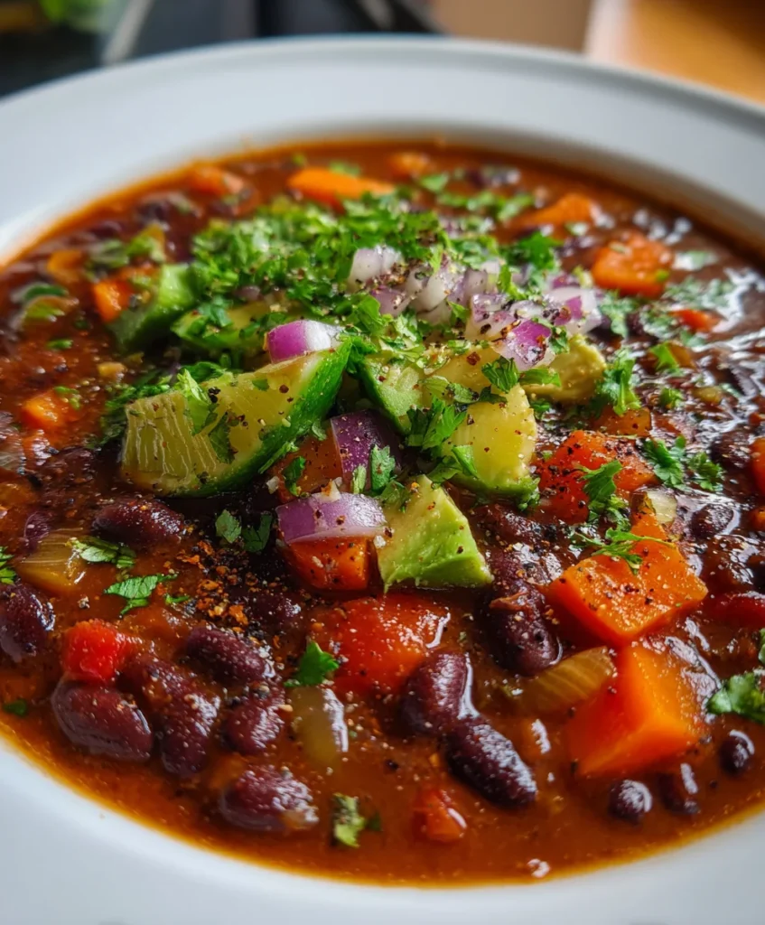 Black Bean Soup – Hearty, Smoky & Comfort in Every Spoonful
