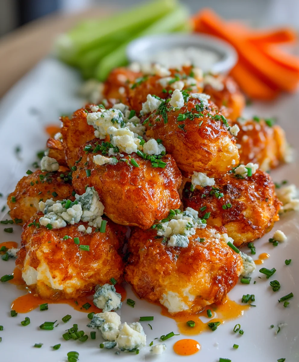Buffalo Blitz Chicken Bites – Crispy, Fiery & Flavor-Packed