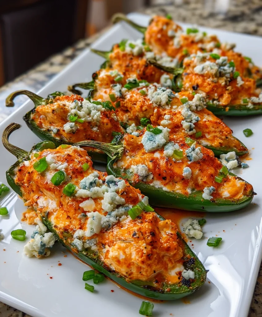 Spicy Buffalo Wing Poppers – Crispy, Cheesy & Packed with Bold Heat