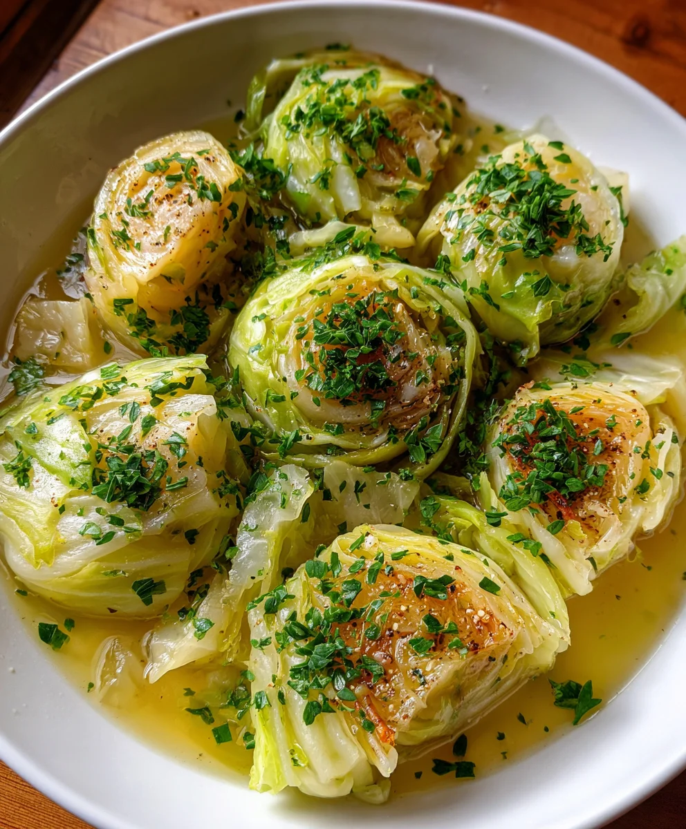 Herby Cabbage in Parmesan Broth – Cozy, Savory & Comfortingly Delicious!