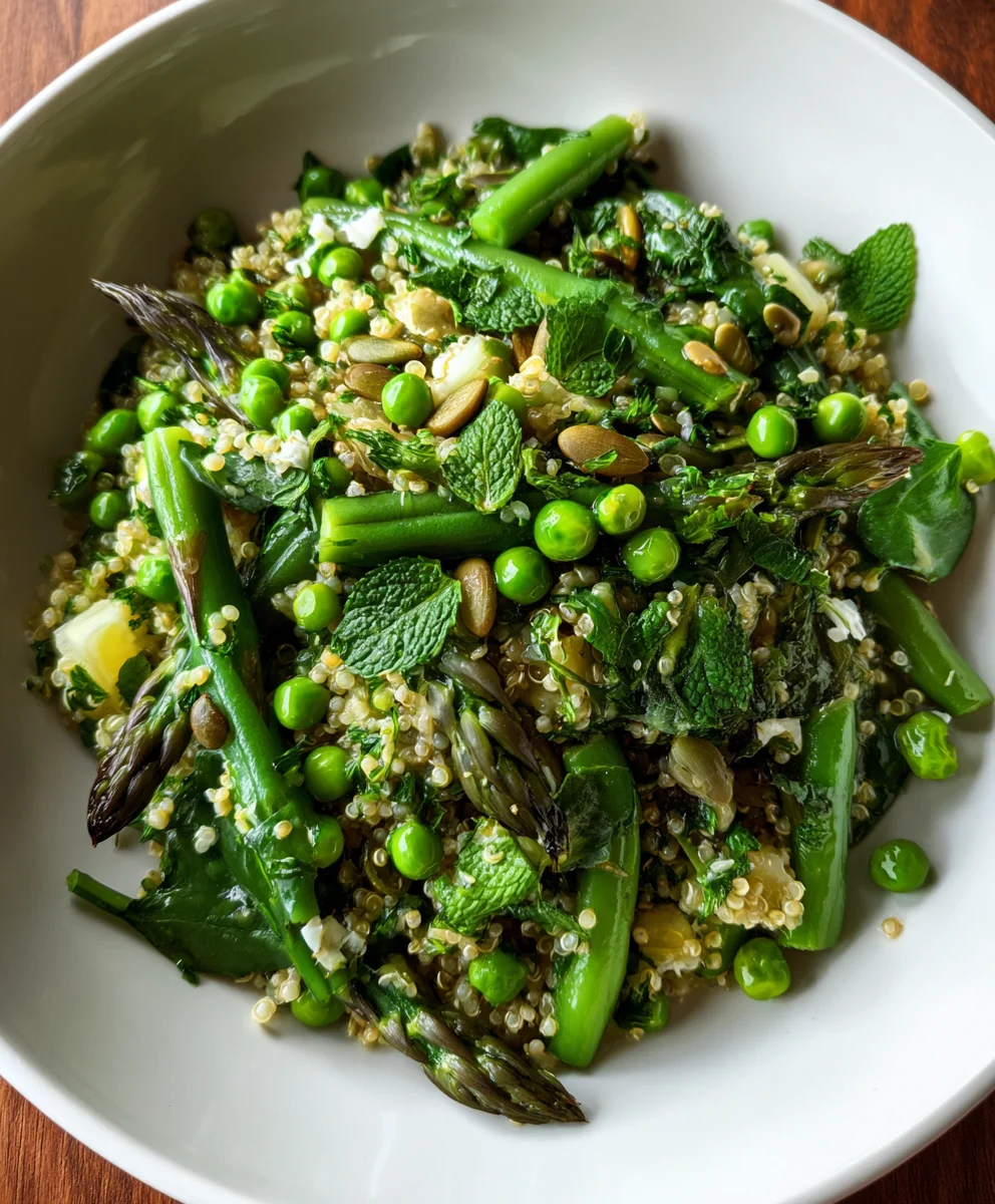 Spring Green Bowl – Fresh, Vibrant & Packed with Nourishing Goodness