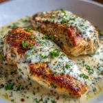 Easy Crockpot Creamy Garlic Parmesan Chicken – Rich, Cozy & Effortlessly Delicious
