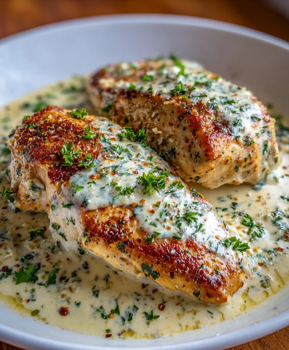 Easy Crockpot Creamy Garlic Parmesan Chicken – Rich, Cozy & Effortlessly Delicious