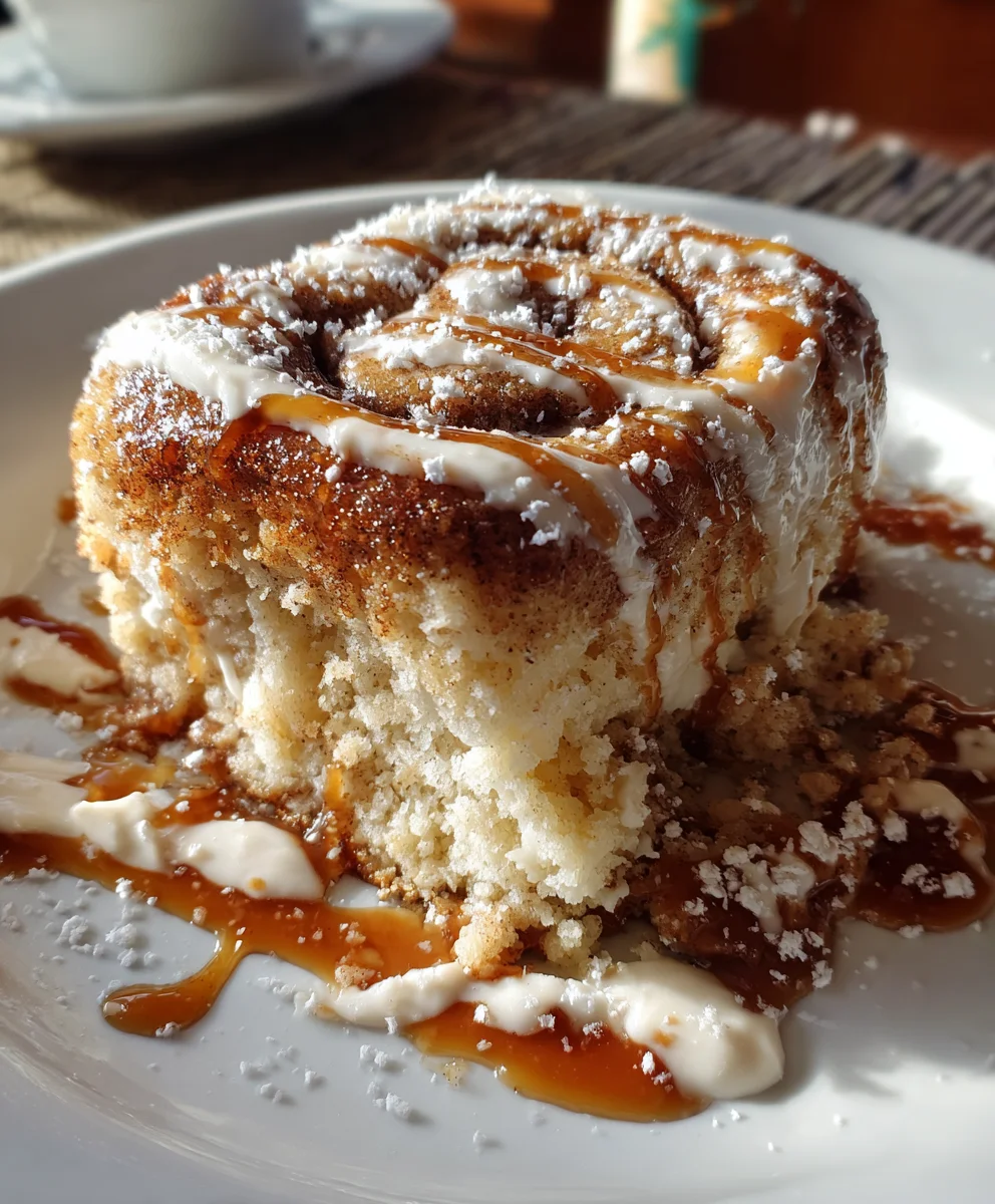 High-Protein Cinnamon Roll Mug Cake – Warm, Gooey & Guilt-Free Indulgence!