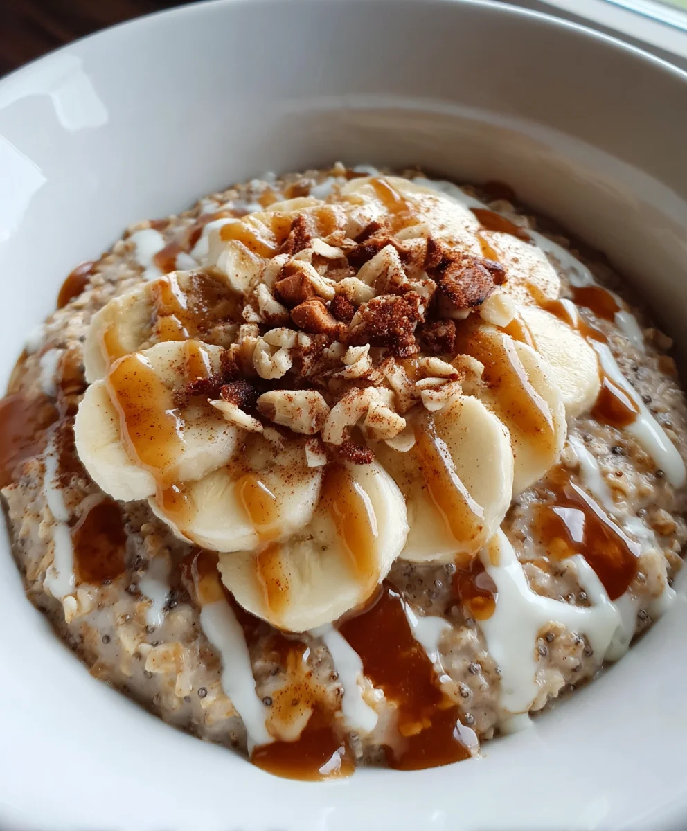 Cinnamon Roll Overnight Oats – Sweet, Swirled & Perfectly Cozy