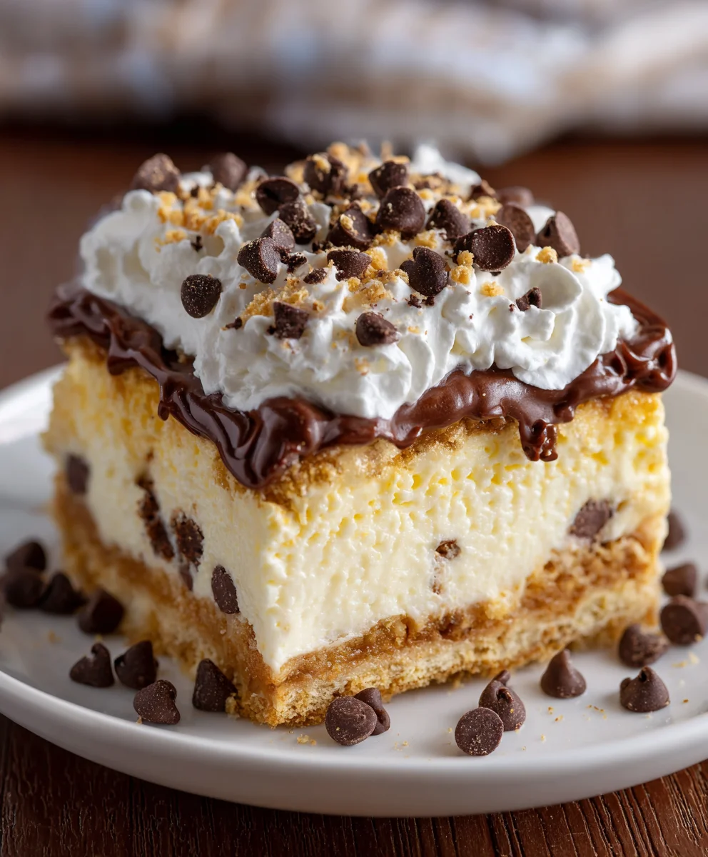 Cannoli Cheesecake Bars – Creamy, Dreamy & Inspired by Classic Italian Flavor!
