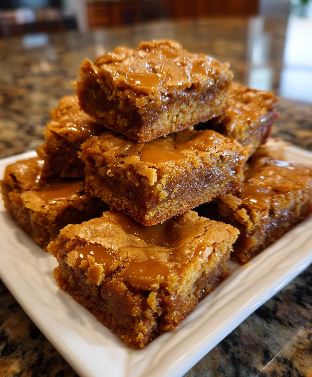 Grandma’s Chewy Butterscotch Blondies – Rich, Buttery & Nostalgically Delicious