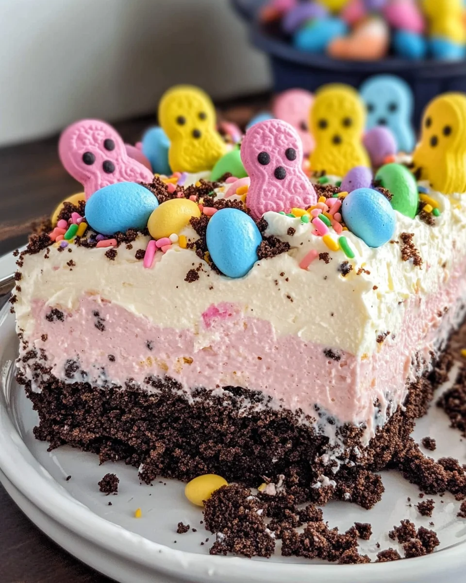 Easter Dirt Cake – Fun, Creamy & Chocolatey Delight!
