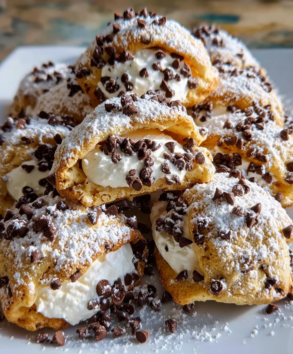 Cannoli Cookies – Soft, Creamy & Italian-Inspired Delight!
